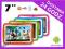 4GB Tablet edukacyjny 7 Android 4.1 kamera x2 T87