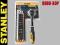 STANLEY zestaw grzechotka +10 nasadek 1/4'' 94-607