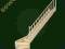 Schody Drewniane EQD 080R zabiegowe