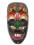 Maska drewniana ręcznie zdobiona malowana 3427