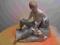 NAO-LLADRO-- FIGURKA Z PORCELANY CHŁOPIEC Z PSEM