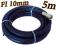 WĄŻ PNEUMATYCZNY DO KOMPRESORA GUMOWY 5m MOCNY *