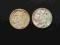 2 szt. (kpl) monet 2 zł Piłsudski 1934