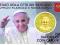 Watykan 2014 - 50 cent -blister -Papiez Franciszek