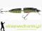 Wobler na szczupaka Jaxon Pike 2-Sec 10cm-10g, PT