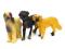FIGURKI PIESKÓW psy rasowe zestaw DZIEŃ DZIECKA