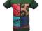 D1435/164 D-XEL T-SHIRT ZIELONY NADRUK r. 164 14L