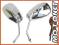 LUSTERKA WSK MZ JAWA SHL CHOPPER CHROM OWAL 10mm