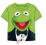 MAPETY KERMIT t-shirt 104/110 koszulka ZIELONA