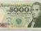 BANKNOT - Polska - 5000 Złotych 1982 - seria AA