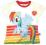 LITLLE PONY koszulka t-shirt RAINBOW DASH 116/122