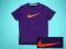 NIKE ______ VIOLET ___ NEON logo _______M/140-152