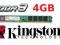 Pamięć RAM KINGSTON 4GB DDR3 1333MHz NOWA ORYGINAL