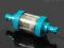 MOTOCYKLOWY FILTR PALIWA ALUMINIUM METAL BLUE M8