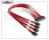 Kabel SAS SFF-8484 - 4x SATA