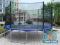 TRAMPOLINA OGRODOWA 366 6 NÓG PODWÓJNY STELAŻ