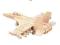 Samolot HORNET F-18   PUZZLE DREWNIANE 3D