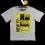 OVS INDUSTRY szary t-shirt NOW YORK 8/9lat