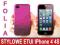 FIRMOWE ETUI APPLE Iphone 4 4S SKECH FIOLET FOLIA