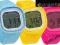 zegarek JELLY WATCH silikonowy data alarm T51