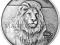 Lew Gabon 1000 Francs 2013 1 Oz srebro