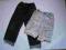 JEANSY + SPODENKI KRÓTKIE DLA CHŁOPCA r. 10