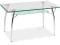 STÓŁ SZKLANY KORA I 80x135 SALON POKÓJ STOŁY