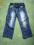 Spodnie jeansowe dla dziewczynki 110 cm, 4-5 lat
