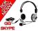 SŁUCHAWKI NAUSZNE Z MIKROFONEM SKYPE GG TLEN