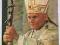 Obrazek św. Papież Jan Paweł II z ferulą + błogosł