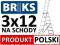WZMACNIANA DRABINA ALUMINIOWA BRIKS 3x12  [9,40m]