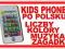 Edukacyjny KidsPhone HH dotykowy smartfon 3+