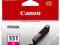 ODIO_PL TUSZ CANON CLI-551M MAGENTA ORYGINAŁ 7ML