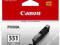 ODIO_PL TUSZ CANON CLI-551GY GREY ORYGINAŁ 7ML