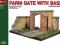 MiniArt 36034 Farm Gate with Base (1:35)