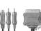 BANDRIDGE  SCART / 2 RCA (Cinch) + 1 S-VIDEO 1,5m.