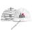 CZAPKI 2-PAK _ I LOVE MUM &amp; DAD _ H&amp;M _ 68