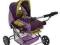 Wózek dla lalki midi - fiolet
