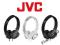 SŁUCHAWKI JVC HA-S400 CARBON NANOTUBE CZARNE BIAŁE
