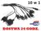 Uniwersalna ładowarka USB do wszystkiego 10w1 O99