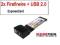 Unitek USB ExpressCard USB 2x FireWire Kraków