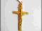 OKAZJA !! ZŁOTY  KRZYŻYK 0,99G 585