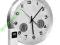 ZEGAR ŚCIENNY + STACJA POGODY 182609 w24h HIT!