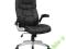 FOTEL BIUROWY Q-021 EKOSKÓRA CZARNY /