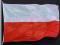 Miranda_Flaga Polska 150x100cm + karabińczyki