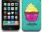 Etui GEL Cup Cake Pokrowiec do APPLE iPhone 3G 3GS