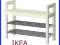 Ława z miejscem na buty IKEA HEMNES drewno biała