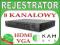 REJESTRATOR HQ-DVR0801H 100kl/s D1 HDMI 8 KANAŁOWY