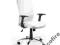 UNIQUE Fotel biurowy BLACK ON BLACK biały