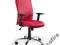 UNIQUE Fotel biurowy BLACK ON BLACK czerwony